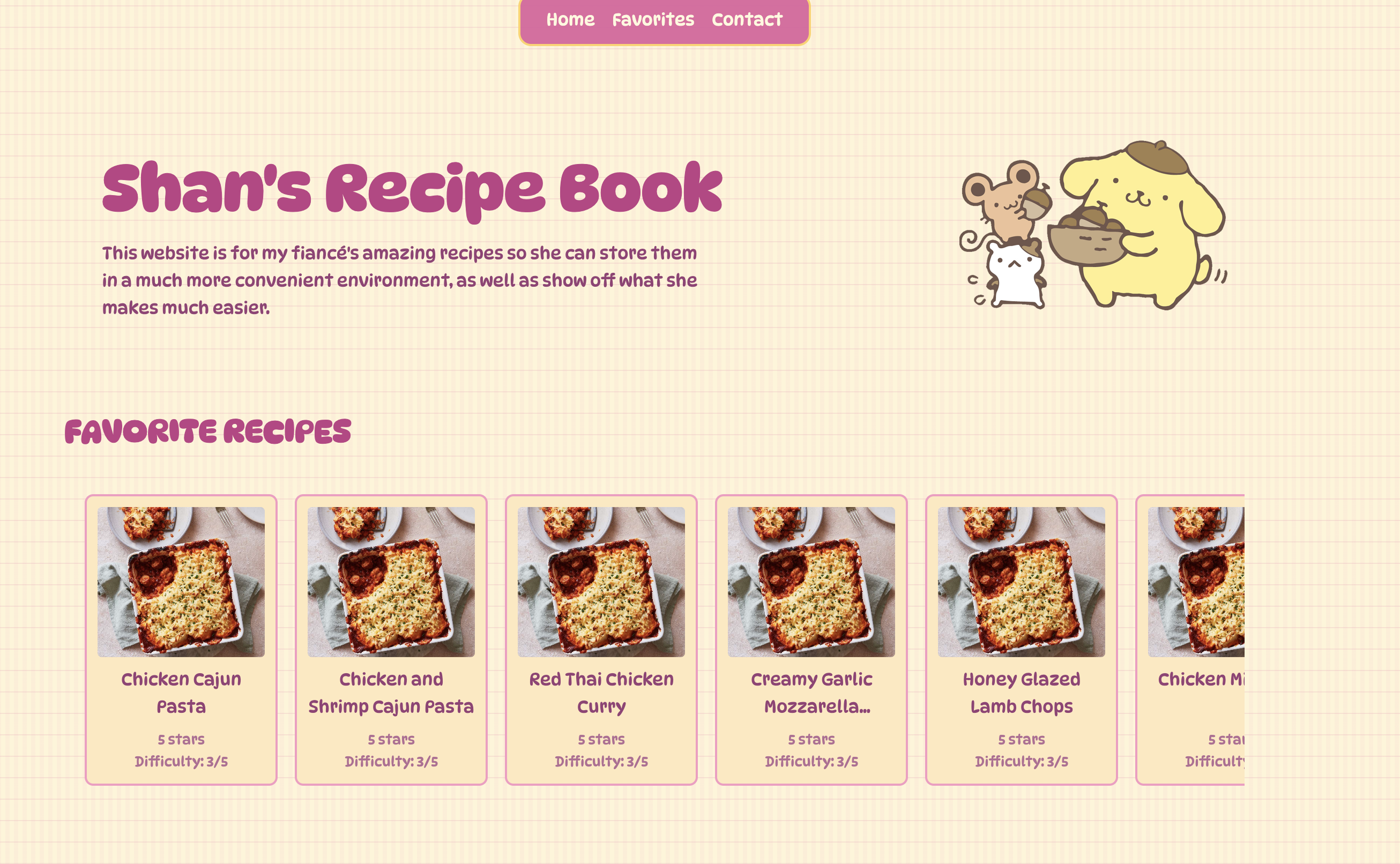 Fiancee Cook Book